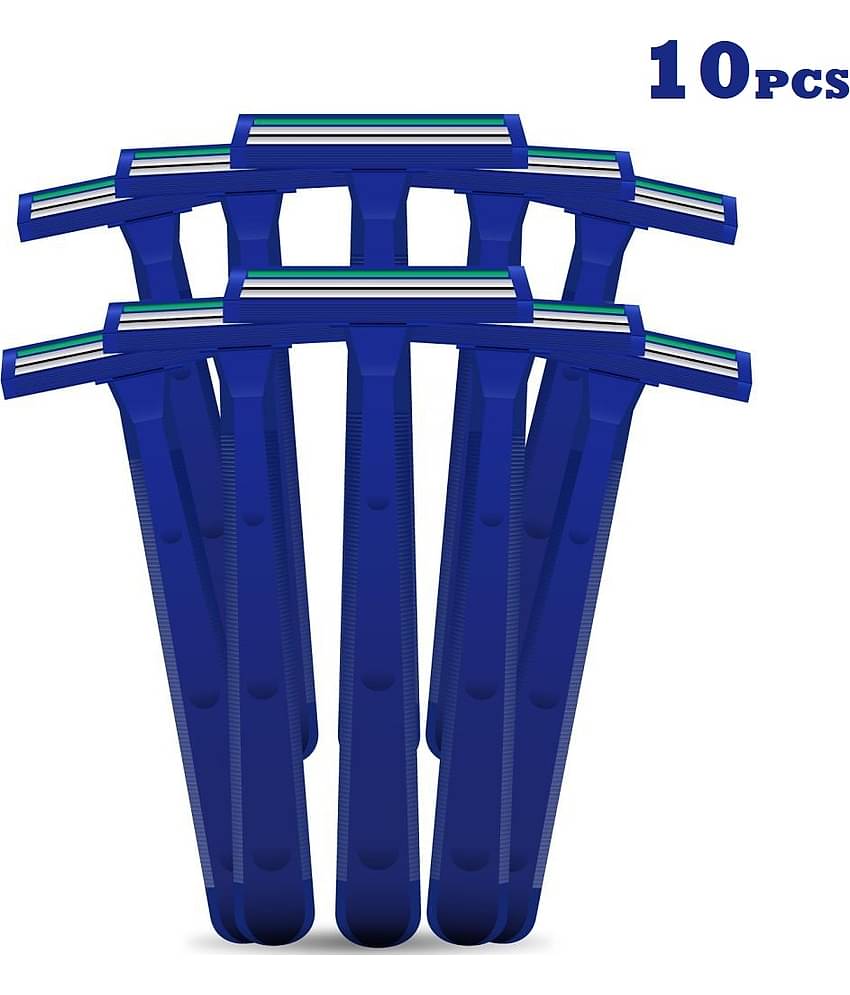 VI-JOHN Shavepro Twin Blade Disposable Razor Pack of 2 (10 Razors)