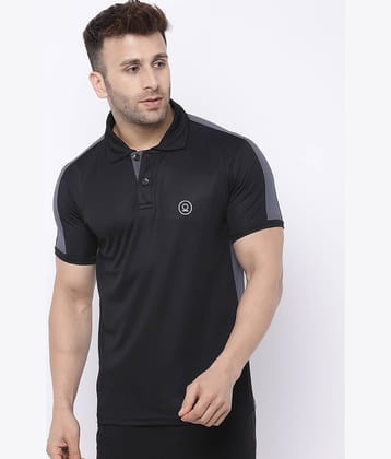 Chkokko - Polyester Regular Fit Green Men's Sports Polo T-Shirt ( Pack of 1 )