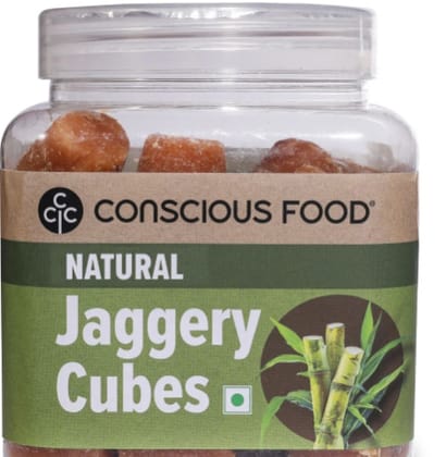 Conscious Food Jaggery Cube 500g Natural