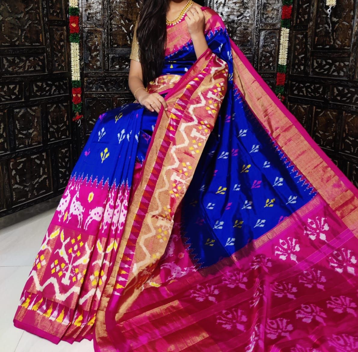 Ikkat Pochampalli Exclusive Style 25-Exclusive