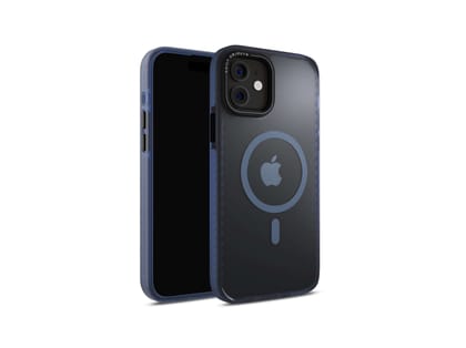 DailyObjects Bumper MagSafe iPhone 12 Case - Blue