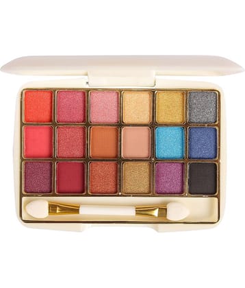 MARS Nude Shimmer Pressed Powder Eye Palette 12