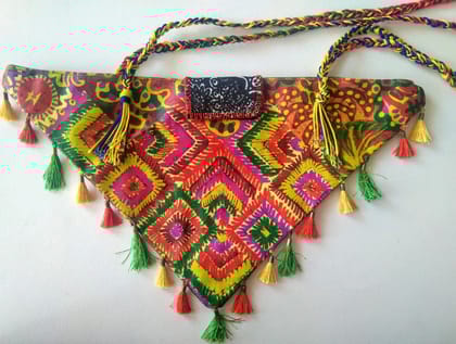 Jugni Phulkari ' Sling Bag