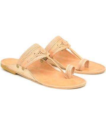 STEPHORN - Beige Men's Kolhapuris