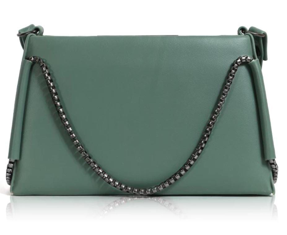 Luxury Chic Quilted Handbag – Elegant Chain Strap & Iconic Double Ring Accent