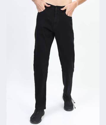 Ketch Straight Basic Men's Jeans - Black ( Pack of 1 )
