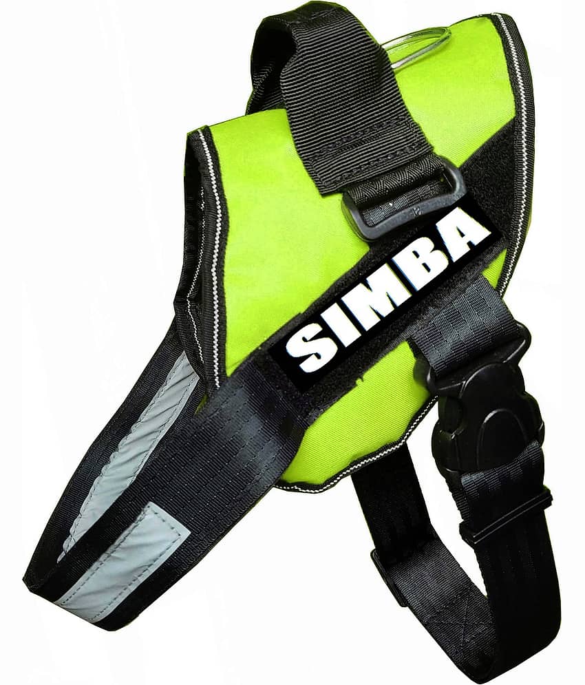 Petshop7 Black Harness ( Large )