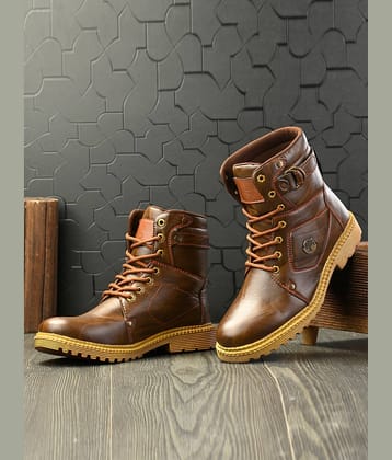 Big Fox Brown Men's Casual Boots