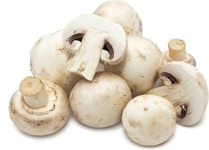 Fresh Button Mushrooms - 1 kg - 70 units of fresh button mushrooms