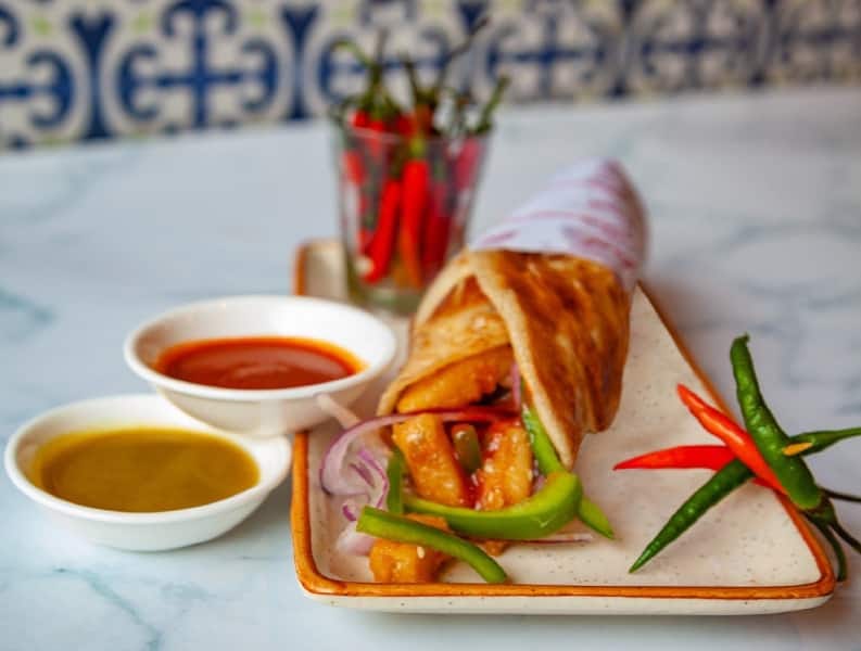 Chilli potato roll