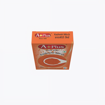Aplus Kashmiri Mirch Powder 100g Box