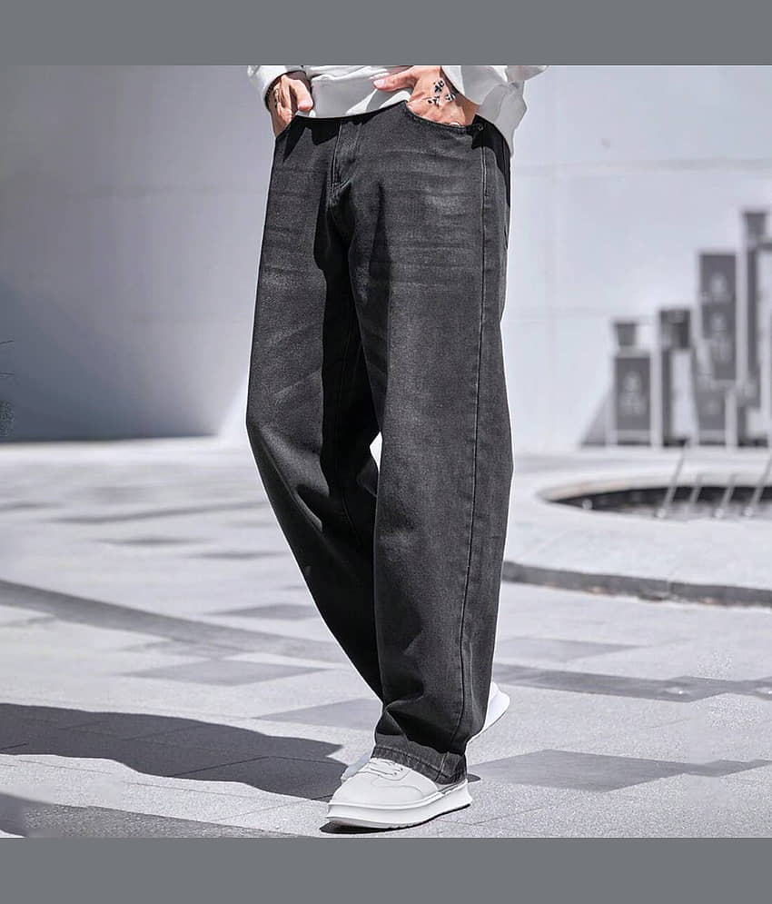 Eyebogler Dyed Men's Jeans - Grey ( Pack of 1 )