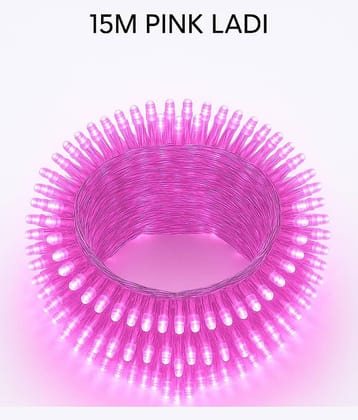 SPARKWORLD Pink 15M String Light ( Pack of 1 )