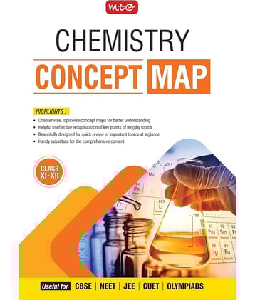 MTG Concept Map For NEET/JEE Chemistry Book (Class 11th & 12th) 2025 Exam | Covers Chapterwise Topicwise Concept Map/Mind Map