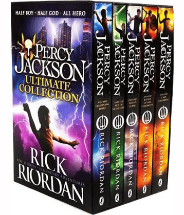 Percy Jackson: Complete Series ( Set Of 5 Books)  (Paperback, Rick Riordan)