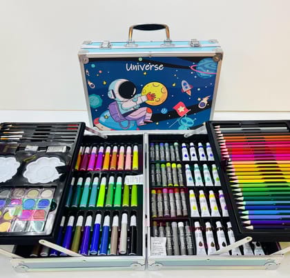 Space Theme 145pcs Art Painting Box for Kids & Adults