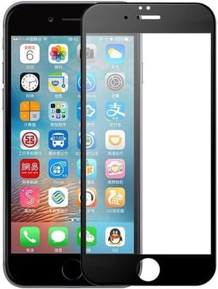 PLUGTECH Advanced Tempered Glass With Anti-Explosion 9H Hardness Edge-To-Edge Coverage Screen Guard for iPhone 7