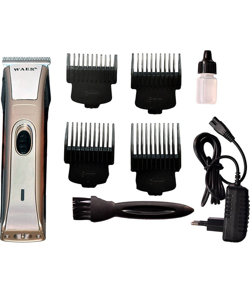 WAER WA- 682 Gold Cordless Beard Trimmer With 60 minutes Runtime