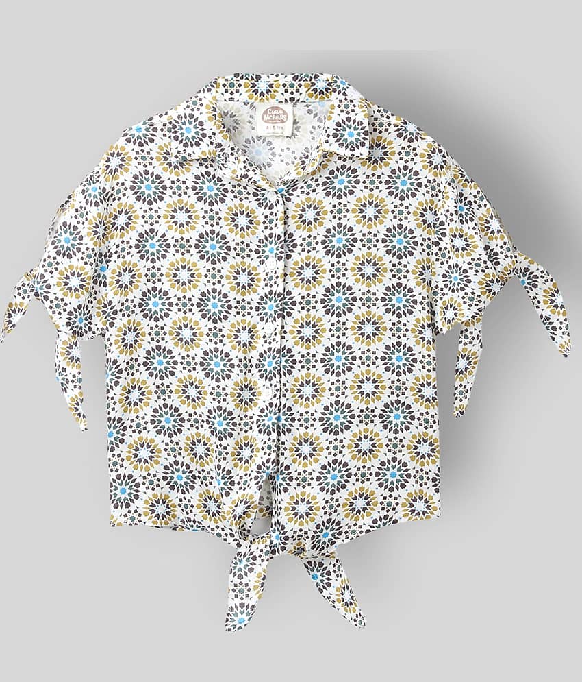 Cub Mcpaws Pack of 1 Girls Rayon Tops ( Multi )