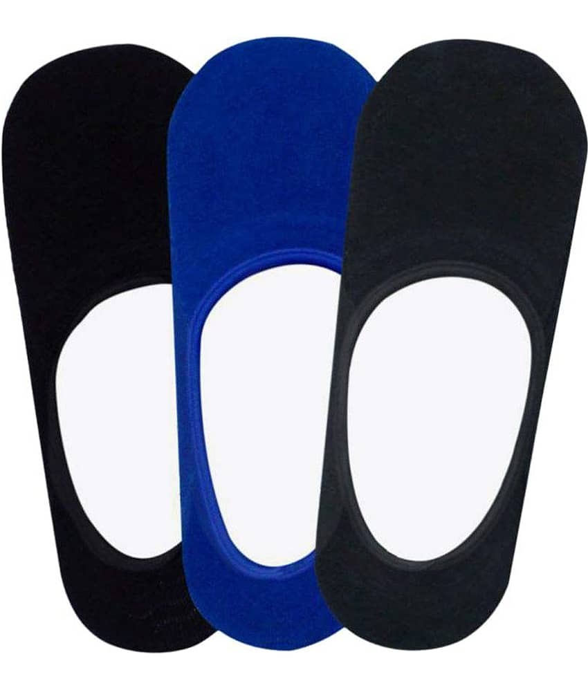 Tahiro Multicolour Cotton Footies Socks Women - Pack of 3