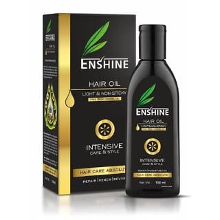 Enshine Light & Non-Sticky Medicated Hair Oil - 100ml