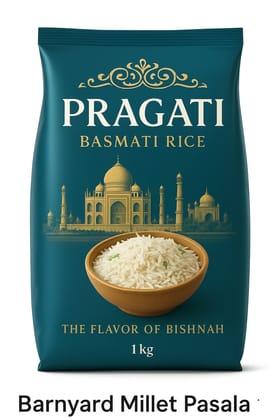 PRAGATI Basmati Rice | The Flavor of Bishnah | 1kg PRAGATI Basmati Rice | The Flavor of Bishnah | 1kg