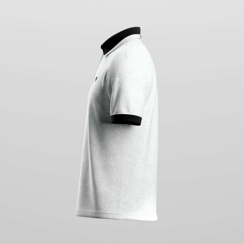 AH White Adventure Classic Polo