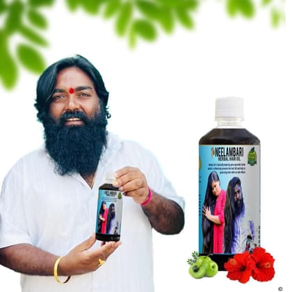 Neelambari Adivasi Herbal Hair Oil for Man and Women (Pack of 2)-250 ML ( 125ml + 125ml pack of 2)