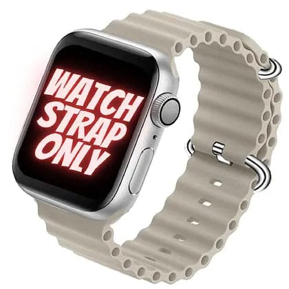 Cream Ocean Loop Watch Strap For apple For Apple Watch Series Ultra (42mm/44mm/45mm/46mm/49mm)