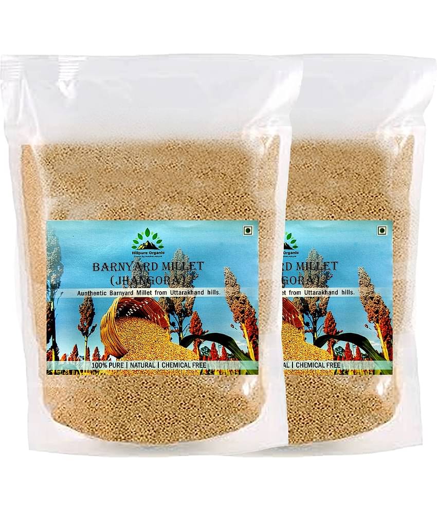 Hillpure Organic Barnyard Millet 1000 gm Pack of 2