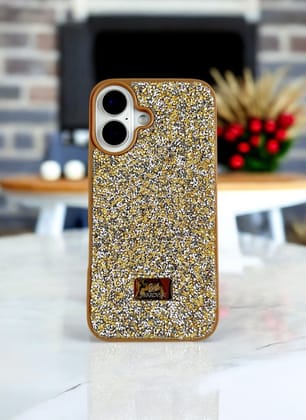 Brown Crystal Glitter Bae Case for iPhone 11