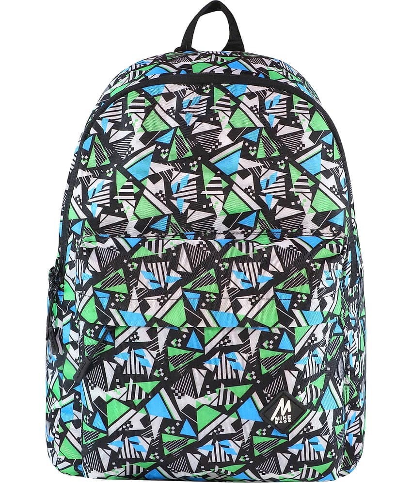 MIKE 18 Ltrs Blue Polyester College Bag