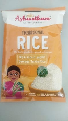Ashwatham Seerga Samba Rice 500g