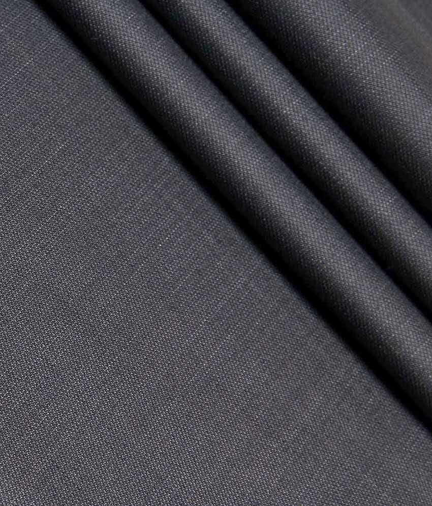 Kundan Sulz Gwalior Black Cotton Blend Suit Lengths