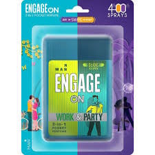 Engage Man Work & Party Pocket Deo 28 Ml
