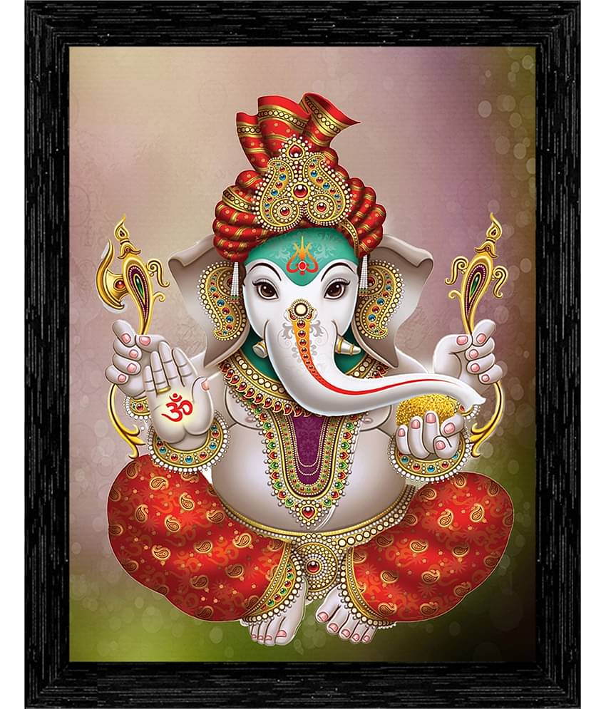 Indianara - Religious Painting With Frame