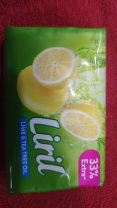 LIRIL LIME&TEA TREE SOAP 75GM SOAP