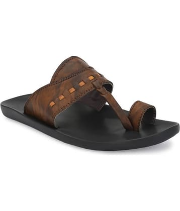 Leeport - Beige Men's Kolhapuris