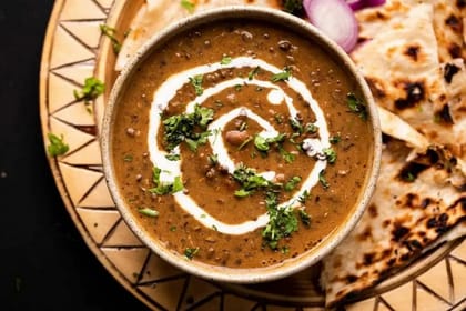 Dal Makhani With Butter Naan (2pc)