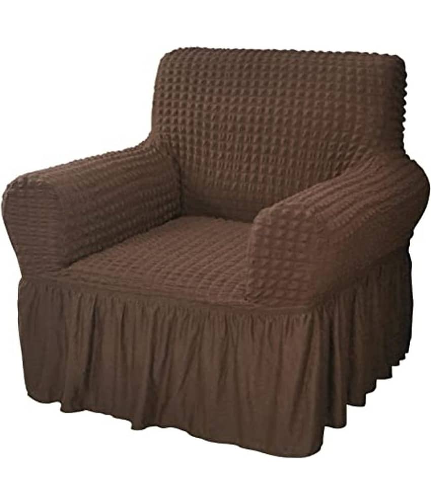 House Of Quirk 1 Seater Polyester Sofa Cover ( Pack of 1 )
