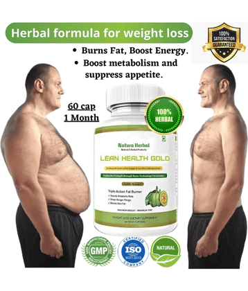 LEAN HEALTH GOLD Fat Burner & Weight loss supplements Capsule 60 no.s Pack Of 1