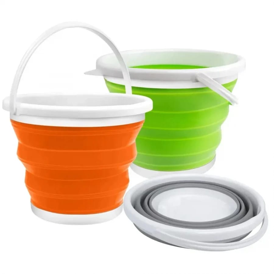 Wholesale Item - SILICONE FOLDING BUCKET (10 LITER) - MOQ 10 Pieces