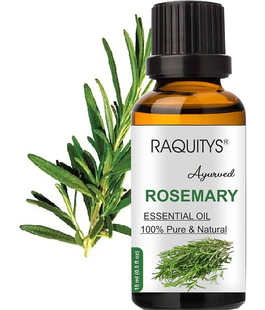 RAQUITYS Rosemary Essential Oil | Hair Growth, Skin, Face | PURE- 15ML