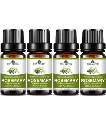 Bon Austin Rosemary Essential Oil Aromatic 30 mL ( Pack of 4 )