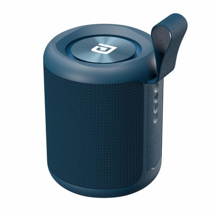 Portronics SoundDrum P 20W Portable Bluetooth Speaker with 6-7 hrs Playback Time, Handsfree Calling, USB Slot, Aux-in Port, Type C Charging (Blue) Portronics SoundDrum P 20W Portable Bluetooth Speaker with 6-7 hrs Playback Time, Handsfree Calling, USB Sl