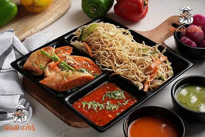 Spring roll + noodles