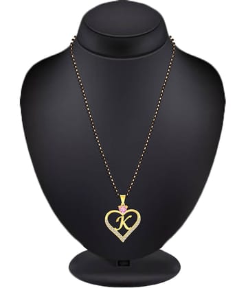 HEER COLLECTION - Golden Mangalsutra ( Pack of 1 )