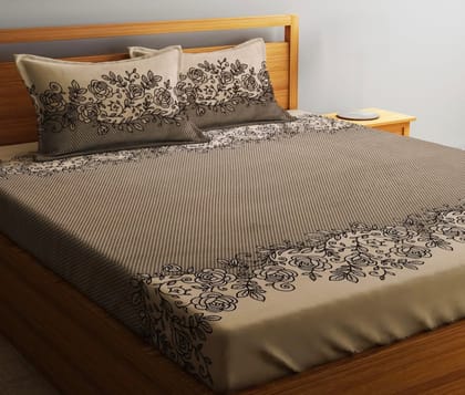Fitted Glace Cotton Bedsheets double bed comfort to your bedroom with our 90x100 size