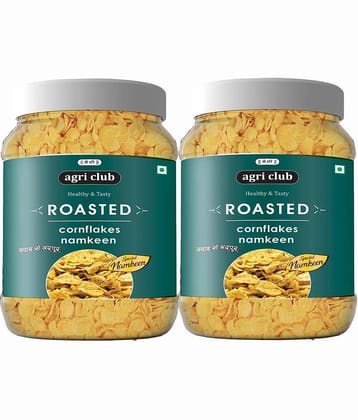 Agri Club Cornflakes Namkeen 400G Pack Of 2