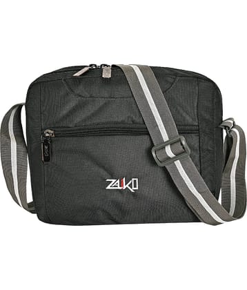 ZAIKO BAGS Grey Solid Messenger Bag